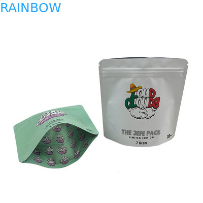 Embalagens de incenso de ervas coloridas personalizadas com estrutura de material PET para o tipo de cor CMYK