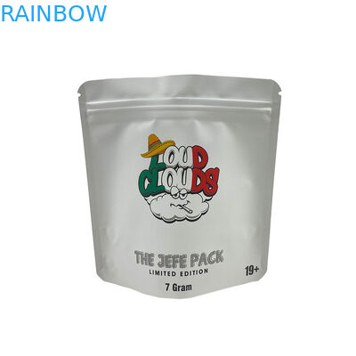 Embalagens de incenso de ervas coloridas personalizadas com estrutura de material PET para o tipo de cor CMYK