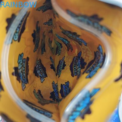 Custom Die Cut Logotipo de plástico impresso à prova de odor 3.5 Embalagens comestíveis de alimentos Ziplock Snack comestível Sacos Mylar