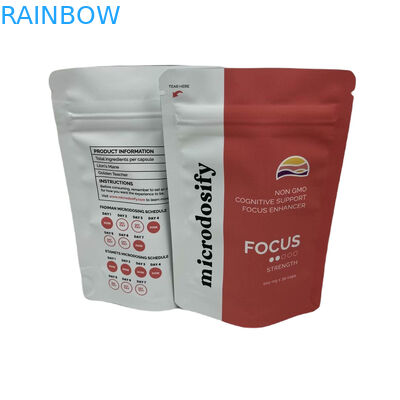 Folha de Erva-doce Médica, Selo de Três lados, Bolsa à prova de cheiro, Sacos Mylar personalizados com janela