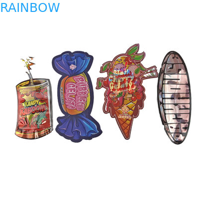 3.5g Bolsas de Mylar Impresso sob Encomenda Bolsas de Embalagem para Snack Biscoitos doces