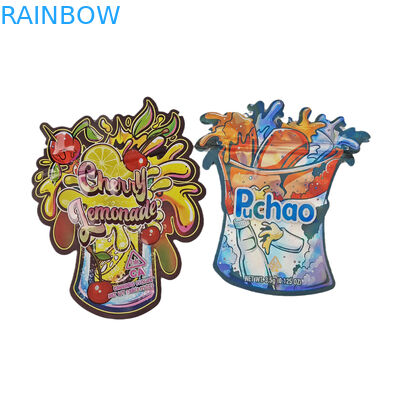 Comércio a retalho 3.5g Sacos de Ziplock de corte a óleo personalizados para embalagens de alimentos