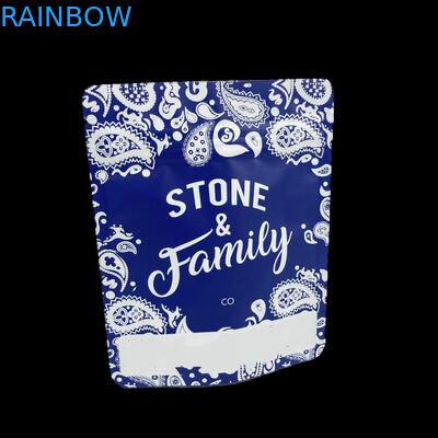 3.5 Gramas Bolsas de Plástico Embalagem Etiqueta personalizada Impresso Biscoitos CBD