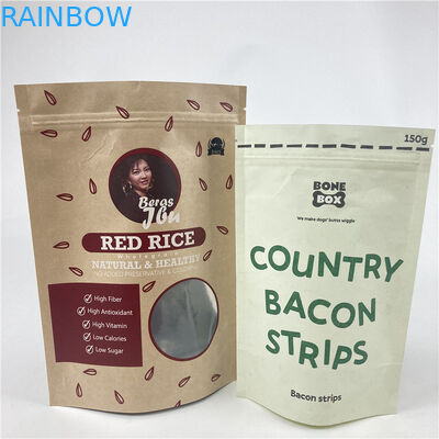 Garantia de Qualidade Saco de papel de alumínio com fechadura Saco de embalagem de lanches