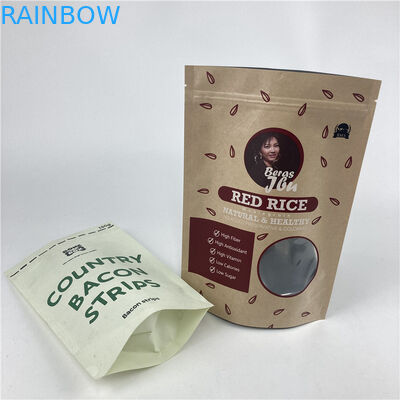 Garantia de Qualidade Saco de papel de alumínio com fechadura Saco de embalagem de lanches