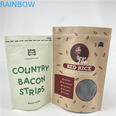 Garantia de Qualidade Saco de papel de alumínio com fechadura Saco de embalagem de lanches