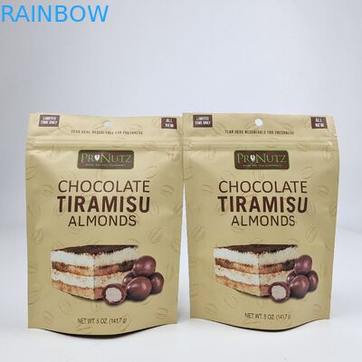 Impressão digital de superfície de Matt personalizada Saco de embalagem de plástico de fecho de fecho de plástico