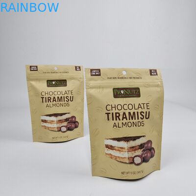 Impressão digital de superfície de Matt personalizada Saco de embalagem de plástico de fecho de fecho de plástico