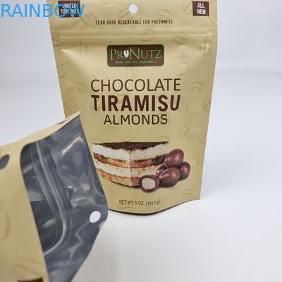 Impressão digital de superfície de Matt personalizada Saco de embalagem de plástico de fecho de fecho de plástico