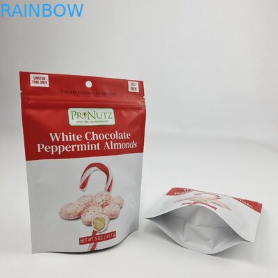 Saco de fecho de plástico congelado à prova de odor à prova de umidade à prova de baixo MOQ Impressão digital Impressão Stand Up Pouch