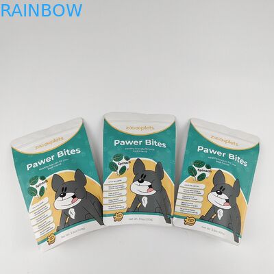 Matte Finish Selo térmico Grau de alimentos Logotipo personalizado Impressão digital Folha de alumínio Stand Up Saco de embalagem