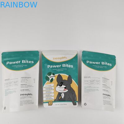 Matte Finish Selo térmico Grau de alimentos Logotipo personalizado Impressão digital Folha de alumínio Stand Up Saco de embalagem