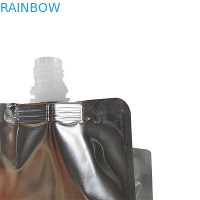 Bolsa de plástico para suco líquido de impressão digital de papel de alumínio