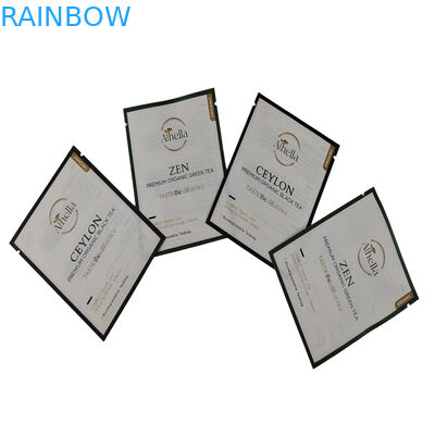 Saquete pequeno biodegradável impresso sob medida para chá pó de café compostável sacos Mylar refeitáveis