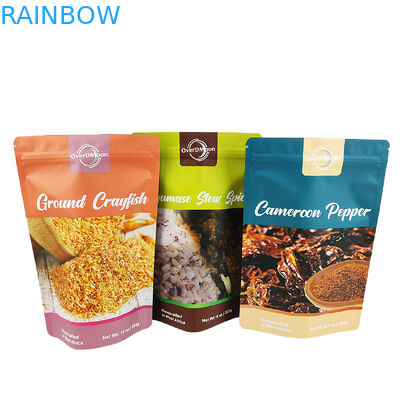 Saco de plástico de 250 g para condimento embalado saco de condimento de qualidade alimentar