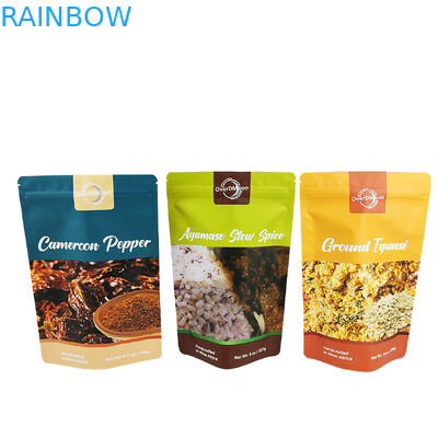 Saco de plástico de 250 g para condimento embalado saco de condimento de qualidade alimentar