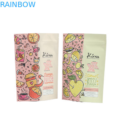 Saco de alimentos para animais de estimação reabre-se Saco de plástico de pé com sacos de embalagem de nozes de fecho