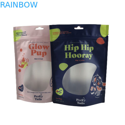 Resistente a cheiro Folha de alumínio Ziplock Sacos Mylar Para Chá Moringa Ervas Frutas Secas