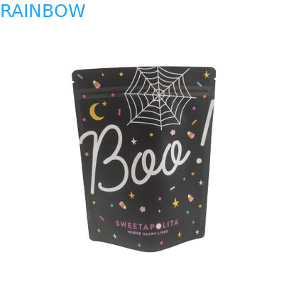 Resistente a cheiro Folha de alumínio Ziplock Sacos Mylar Para Chá Moringa Ervas Frutas Secas