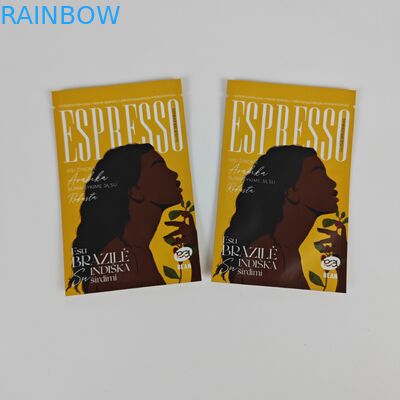 Ziplock Biodegradable Kraft Stand Up Pouch Impressão digital Bolsas Mylar refeitáveis