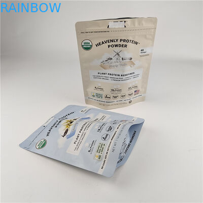 Impressão digital personalizada Sacos de fecho de pé à prova de odor à prova de umidade