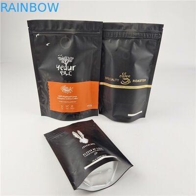 Impressão digital de papel laminado de alumínio Ziplock Stand Up Pouch Dimensões / cores personalizadas