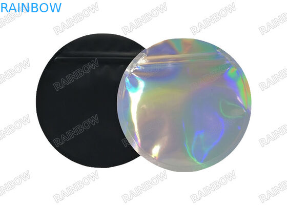 Custom Die Cut Special Shape Re-sealable Mylar Bags Zipper Proof 3.5 G