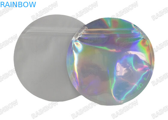 Bolsas de alimentos Mylar de forma personalizada Vejam através de bolsas de corte vertical