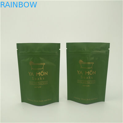 Bolsa de Mylar de papel alumínio refechável à prova de umidade Bolsa de embalagem de sal de banho laminada