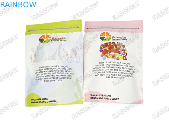 Embalagem de alimentos em folha de alumínio bolsa Mylar