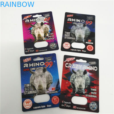 Embalagem de cartão de bolhas Embalagem de cobertura de plástico com material de papel revestido