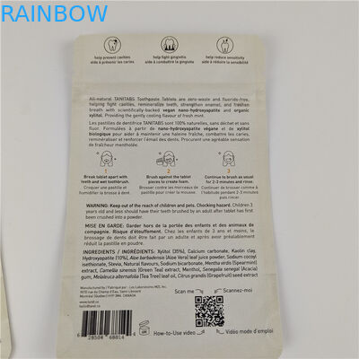 Novo design Dimensões e cores personalizadas disponíveis Bolsas planas Embalagem para embalagem de alimentos