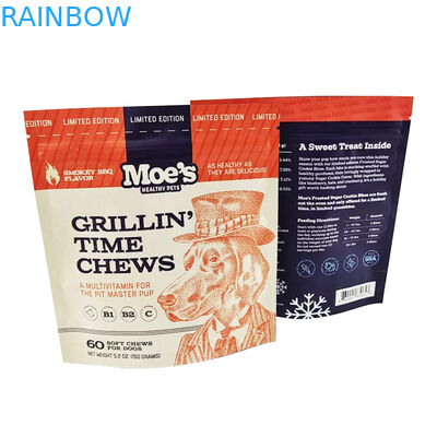 Bolsas de Stand Up para sacos de chá refeitáveis Embalagens personalizadas de qualquer tamanho