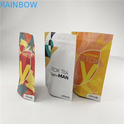 Top Quality Custom Logo Impresso Food Grade Stand Up Pouches para Snack Bag Embalagem com Zipper