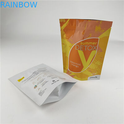 Top Quality Custom Logo Impresso Food Grade Stand Up Pouches para Snack Bag Embalagem com Zipper