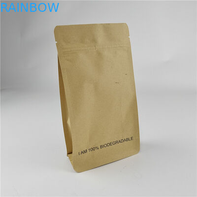 Material de embalagem de alimentos Impressão digital personalizada Bolsas de zíper stand up resistentes ao odor resistentes à umidade