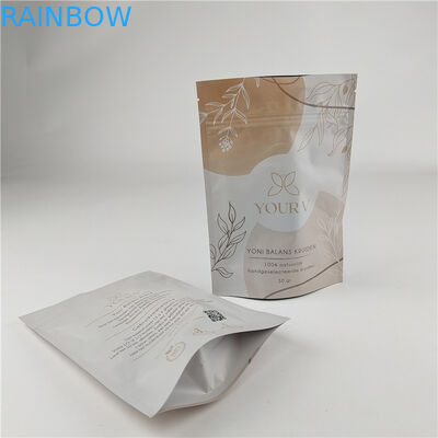 Novo design de tamanho personalizado Saco de lanches de acabamento fosco Embalagem de papel de alumínio de papel fosco Saco de bolso de bolso de bolso