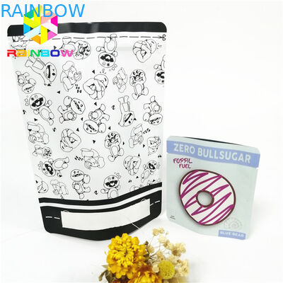 Matt Finish Pet Food Bag com recurso reutilizável e fecho de fecho