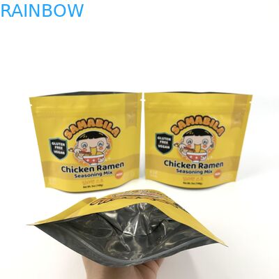 Embalagens de incenso de ervas para sacos de pé com sistema de fechamento de fecho