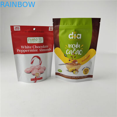 Impressão digital personalizada de alta qualidade PE Bolsa de fecho reutilizável Bolsa de plástico Stand Up Mylar