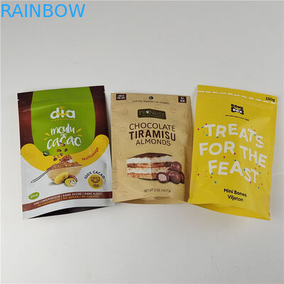 Impressão digital personalizada de alta qualidade PE Bolsa de fecho reutilizável Bolsa de plástico Stand Up Mylar