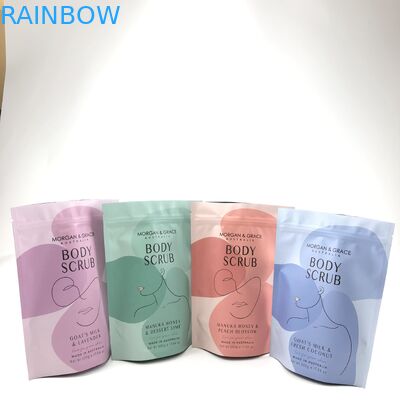 Saco de limpeza corporal personalizável Saco de embalagem cosmética com vários tamanhos