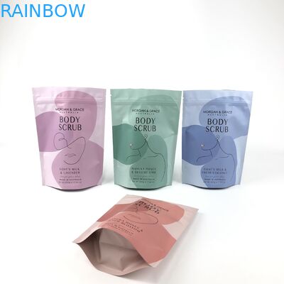 Saco de limpeza corporal personalizável Saco de embalagem cosmética com vários tamanhos