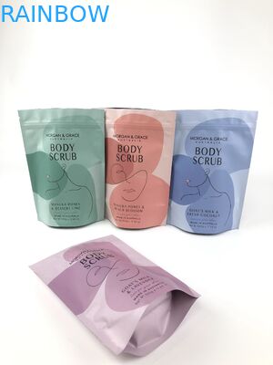 Saco de limpeza corporal personalizável Saco de embalagem cosmética com vários tamanhos