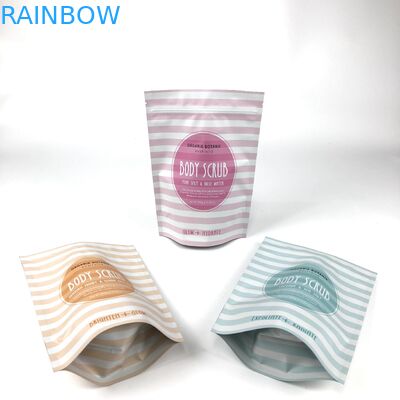 Saco de embalagem cosmética Saco de esfregar corpo para banho Sal e sacos de esfregar corpo Mylar