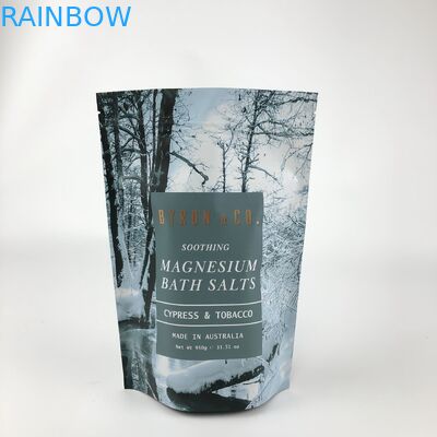 Pacotes de amostras de folha de alumínio de vários tamanhos para sacos de sal de banho Mylar