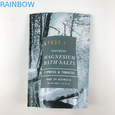 Pacotes de amostras de folha de alumínio de vários tamanhos para sacos de sal de banho Mylar