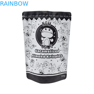 Saco de embalagem de alimentos secos de plástico descartável perfeito para exibir produtos