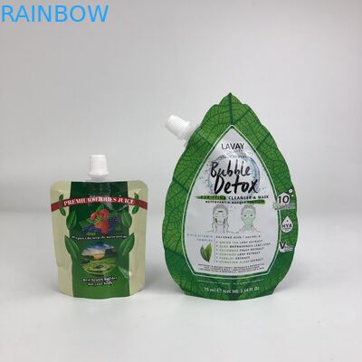 Logotipo personalizado de alta qualidade Impresso Novo Design Bolsas reutilizáveis Comida Bebida Sucos recipiente de leite sacos seláveis