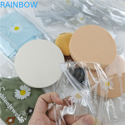 Saco de embalagem de plástico de material PE de alta transparência para Comestic com tamanho e cor personalizados